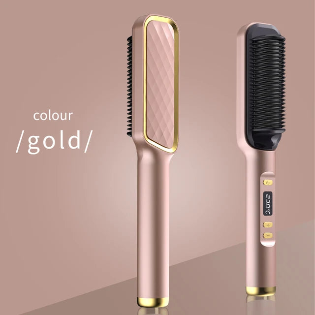 Multifunctional Tourmaline Ceramic Hair Comb: Fast Hair Styling Tool