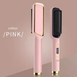 Multifunctional Tourmaline Ceramic Hair Comb: Fast Hair Styling Tool